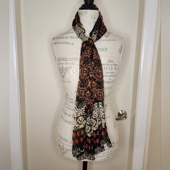 Vintage Paisley Dupatta Scarf - Picture 3 of 5